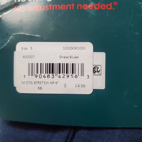 Tommy John Cotton Stretch Boxer Briefs in Small with signature Hammock Pouch - Picture 2 of 3